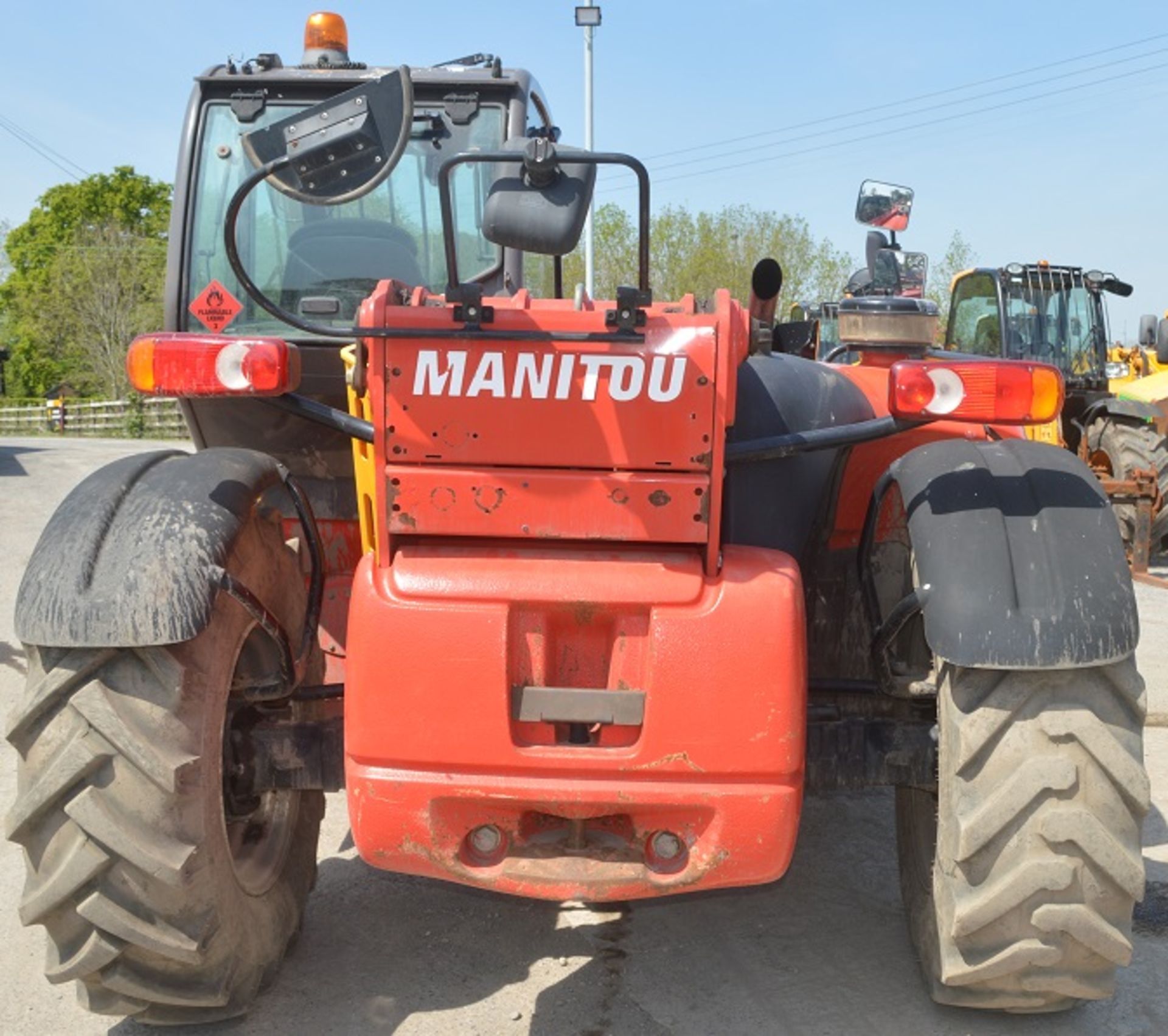 Manitou MT732 7 metre telescopic handler  Year: 2014 S/N: 939675 Recorded Hours 2020 c/w joystick - Image 6 of 19