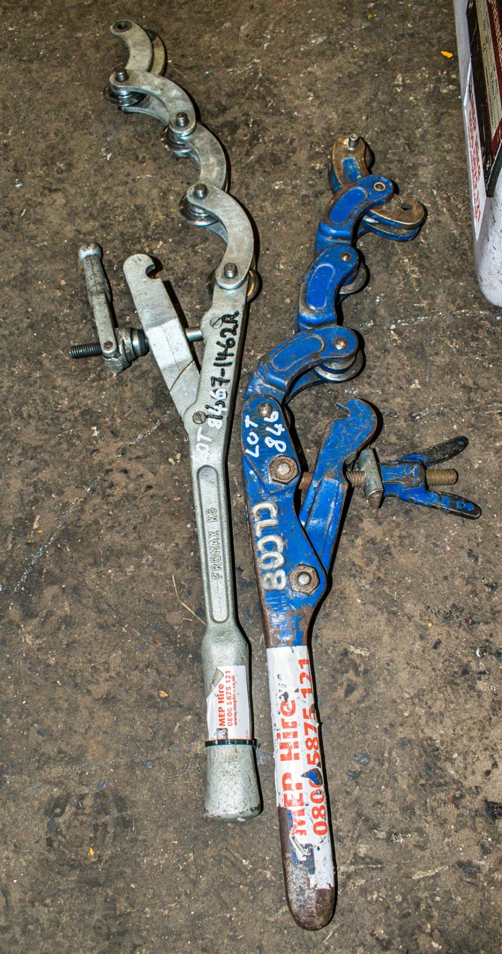 2 - pipe cutters