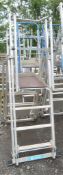 Zarges aluminium step ladder/podium A840945