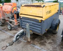 Atlas Copco XAS 137 diesel driven mobile air compressor Year: 2008 S/N: 80689709 Recorded Hours: 762