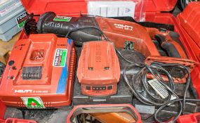 Hilti WSR22-A 22v cordless reciprocating saw c/w battery, charger & carry case A669859