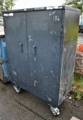 Steel site store M9869 ** No keys & locked **