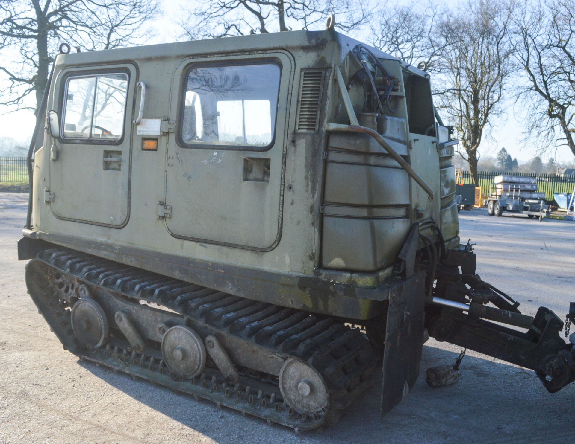 Hagglund BV 206 all tearrain tracked vehicle c/w trailer (not connected) - Image 12 of 24
