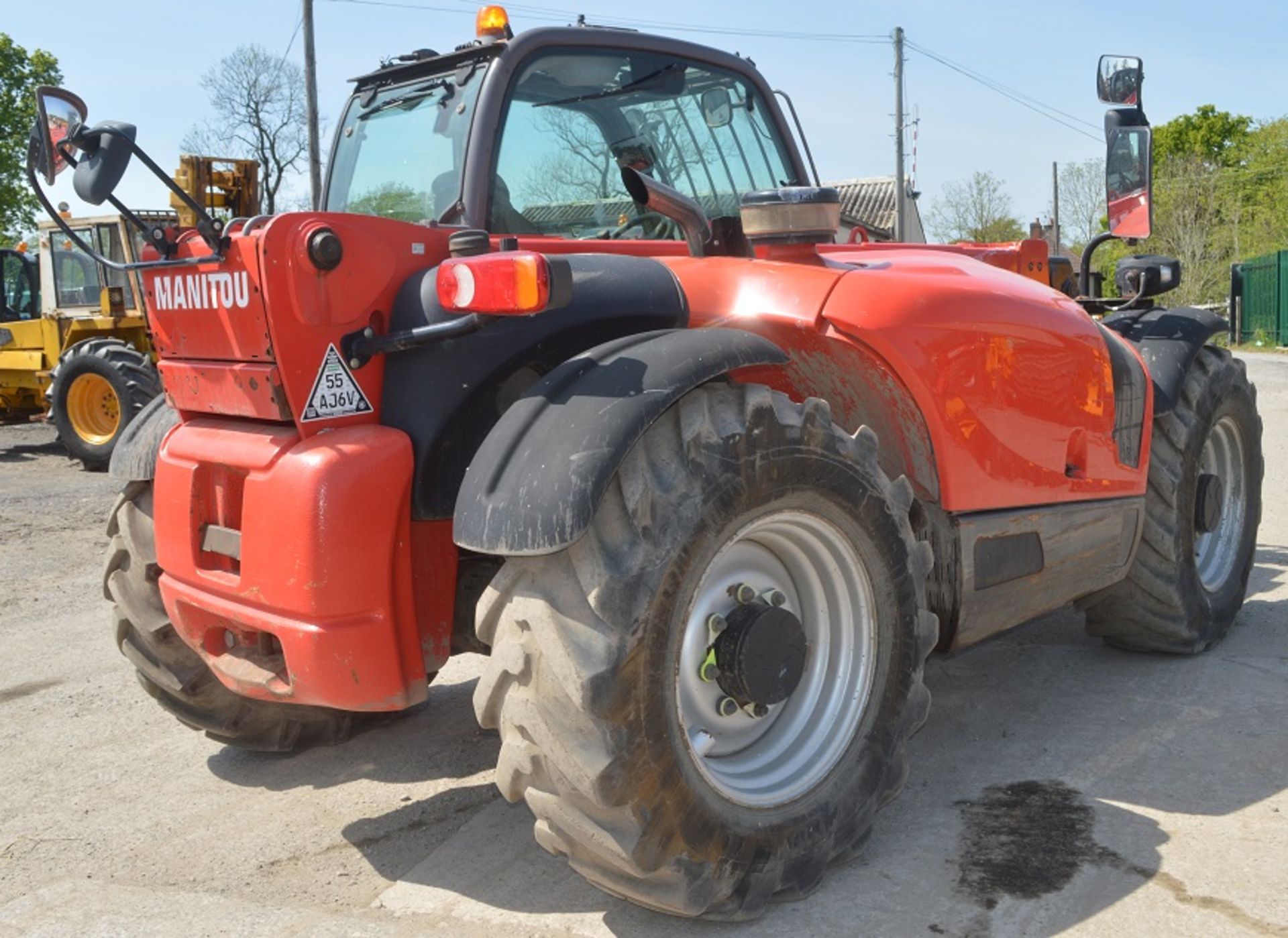 Manitou MT732 7 metre telescopic handler  Year: 2014 S/N: 939675 Recorded Hours 2020 c/w joystick - Image 4 of 19