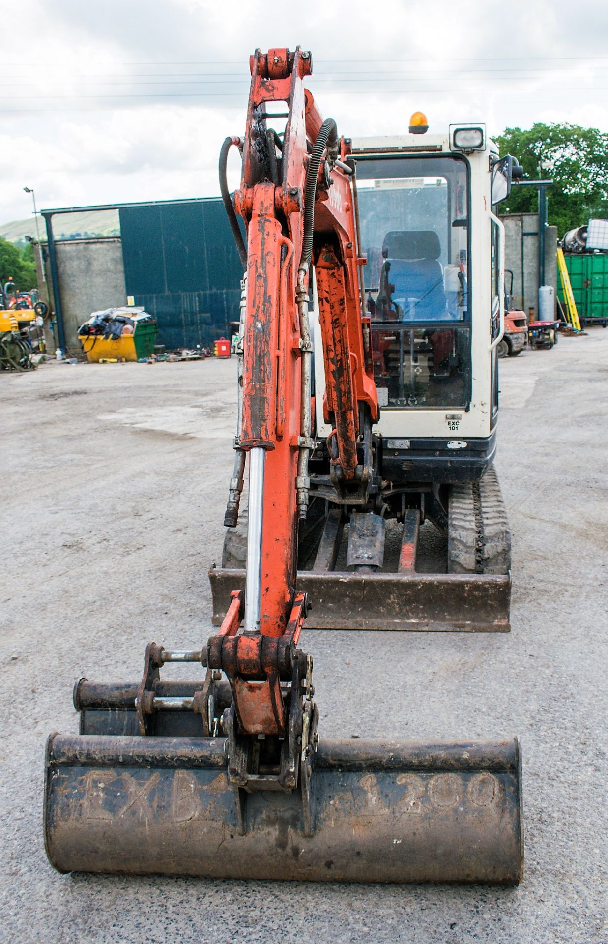 Kubota KX61-3 2.6 tonne rubber tacked mini excavator Year: 2012 S/N: 79095 Recorded Hours: 3287 - Image 5 of 12