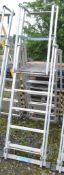 Zarges aluminium podium/step ladder A840950