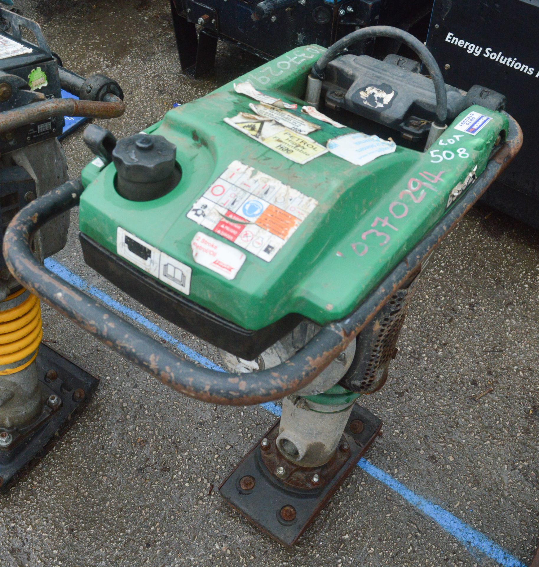 Wacker BS50-2 petrol driven trench compactor 0370294