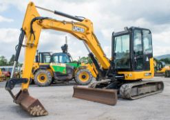JCB 65 R-1 6.5 tonne rubber tracked excavator Year: 2015 S/N: 1913919 Recorded Hours: 1887 blade,