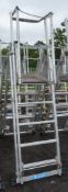 Zarges aluminium podium ladder A844584