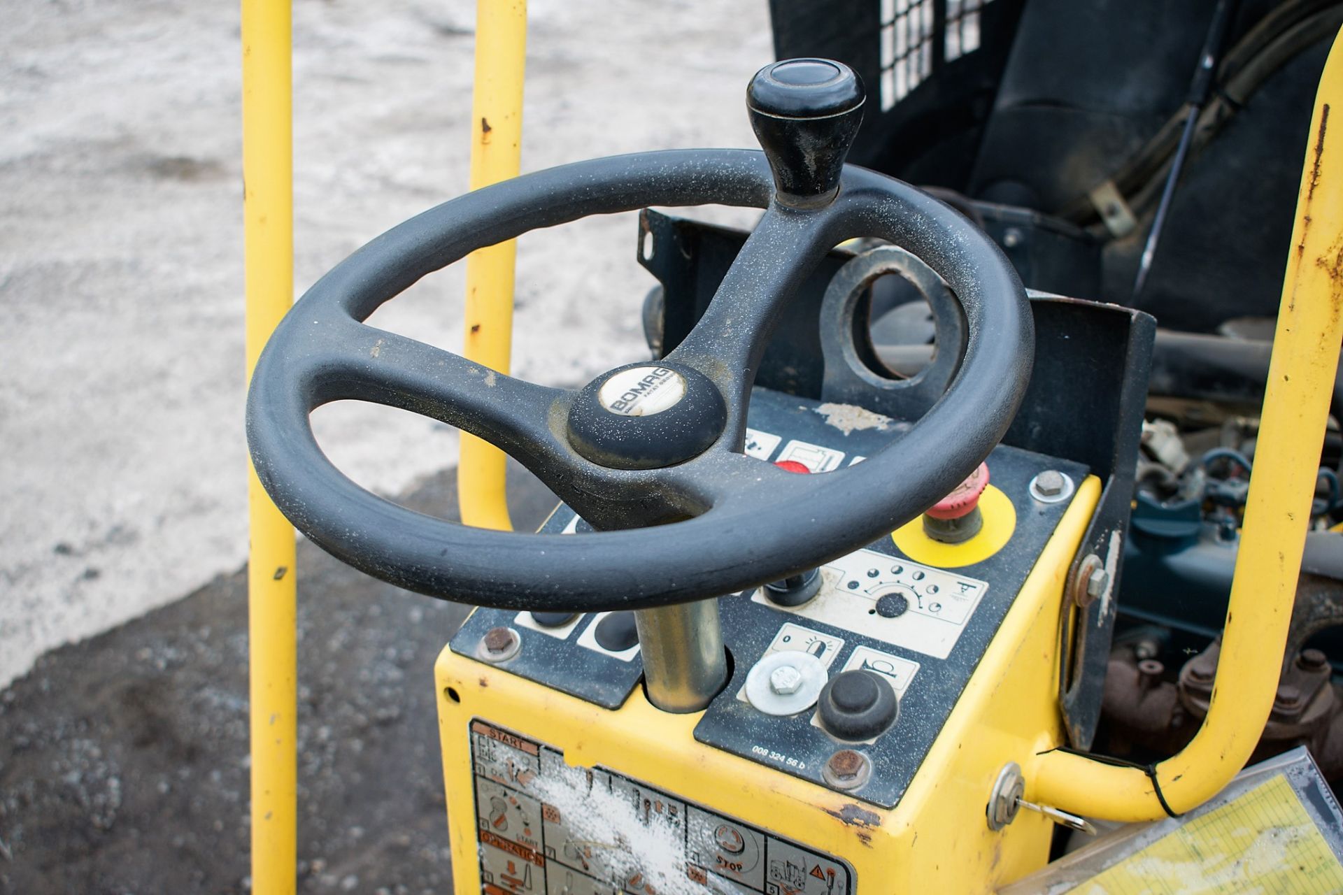 Bomag BW80 ADH-2 double drum ride on roller Year: 2007 S/N: 26894 Recorded Hours: 663 974 - Image 10 of 10