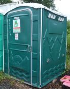 Disabled plastic site toilet  A516014