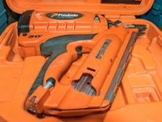 Paslode IM350 nail gun c/w battery & carry case A648649 ** No charger **