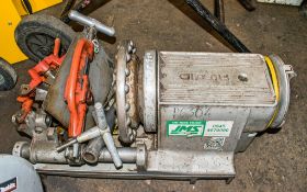 Ridgid pipe threading machine