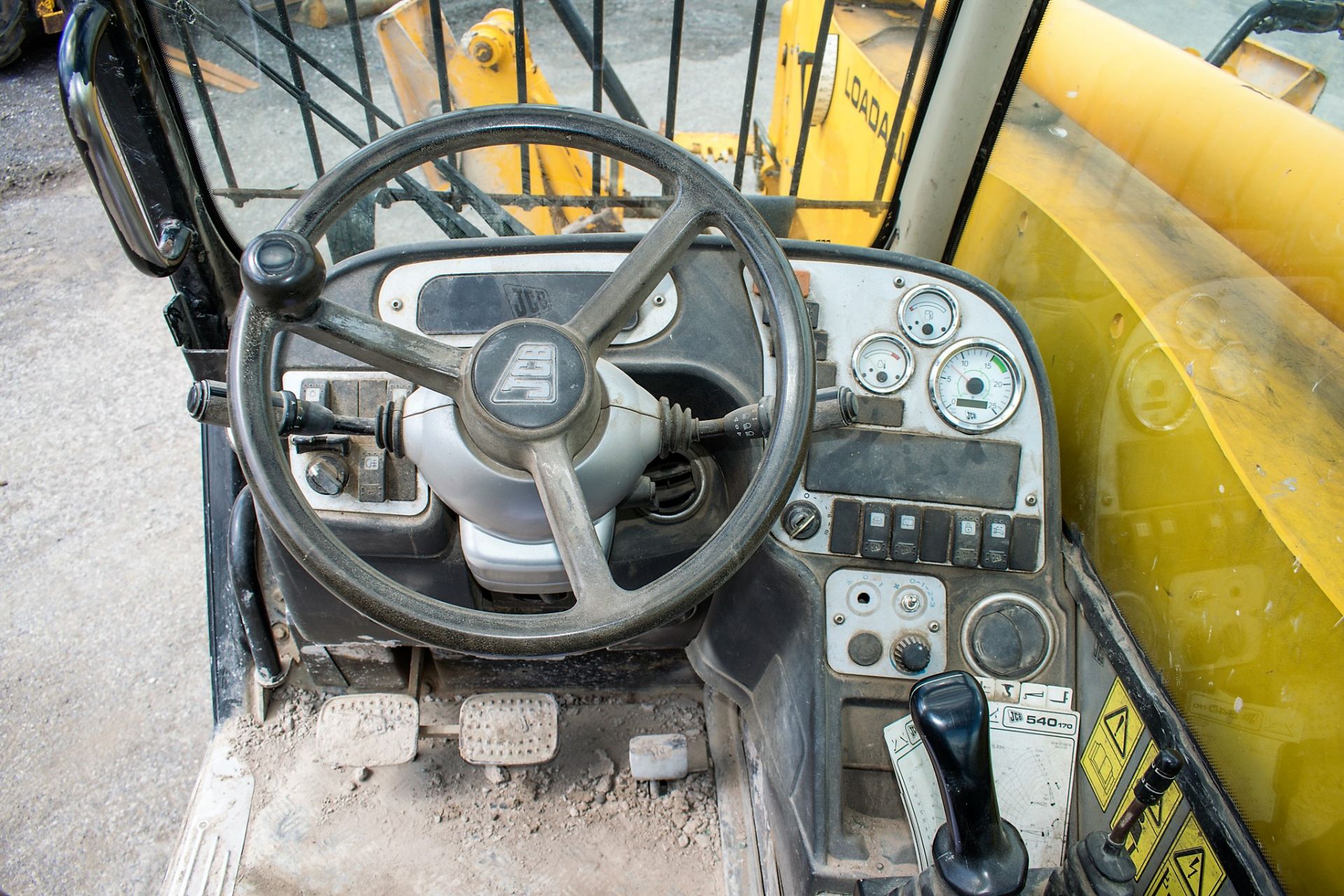 JCB 540-170 17 metre telescopic handler Year: 2007 S/N: 1197489 Recorded Hours: Not displayed (Clock - Image 13 of 13