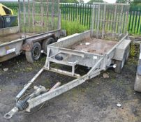 Indespension 8 ft x 4 ft tandem axle plant trailer A656898