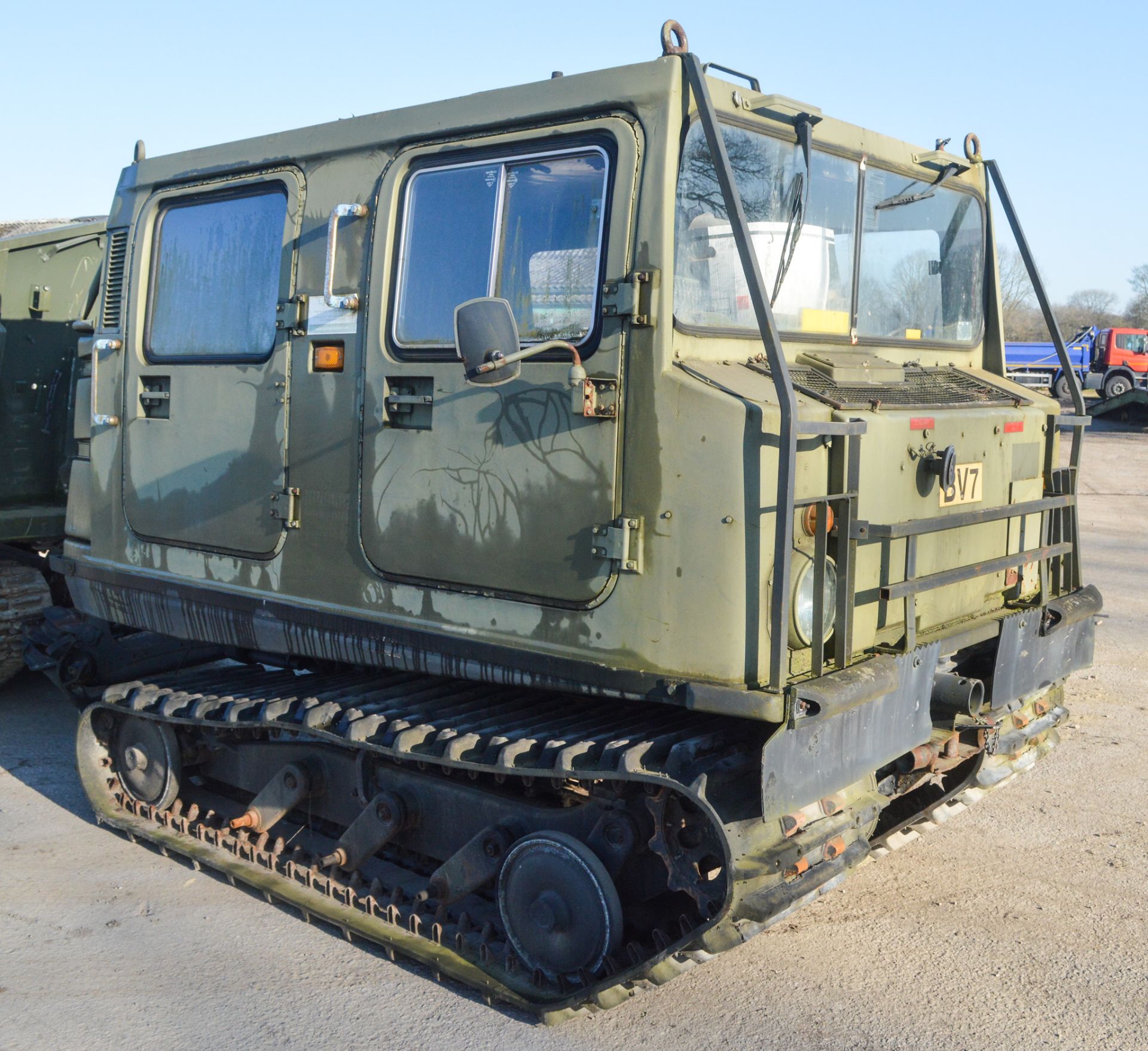 Hagglund BV 206 all tearrain tracked vehicle c/w trailer (not connected) - Image 9 of 24