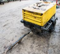 Atlas Copco XAS36 diesel driven mobile air compressor Year: S/N: Recorded Hours: 1547