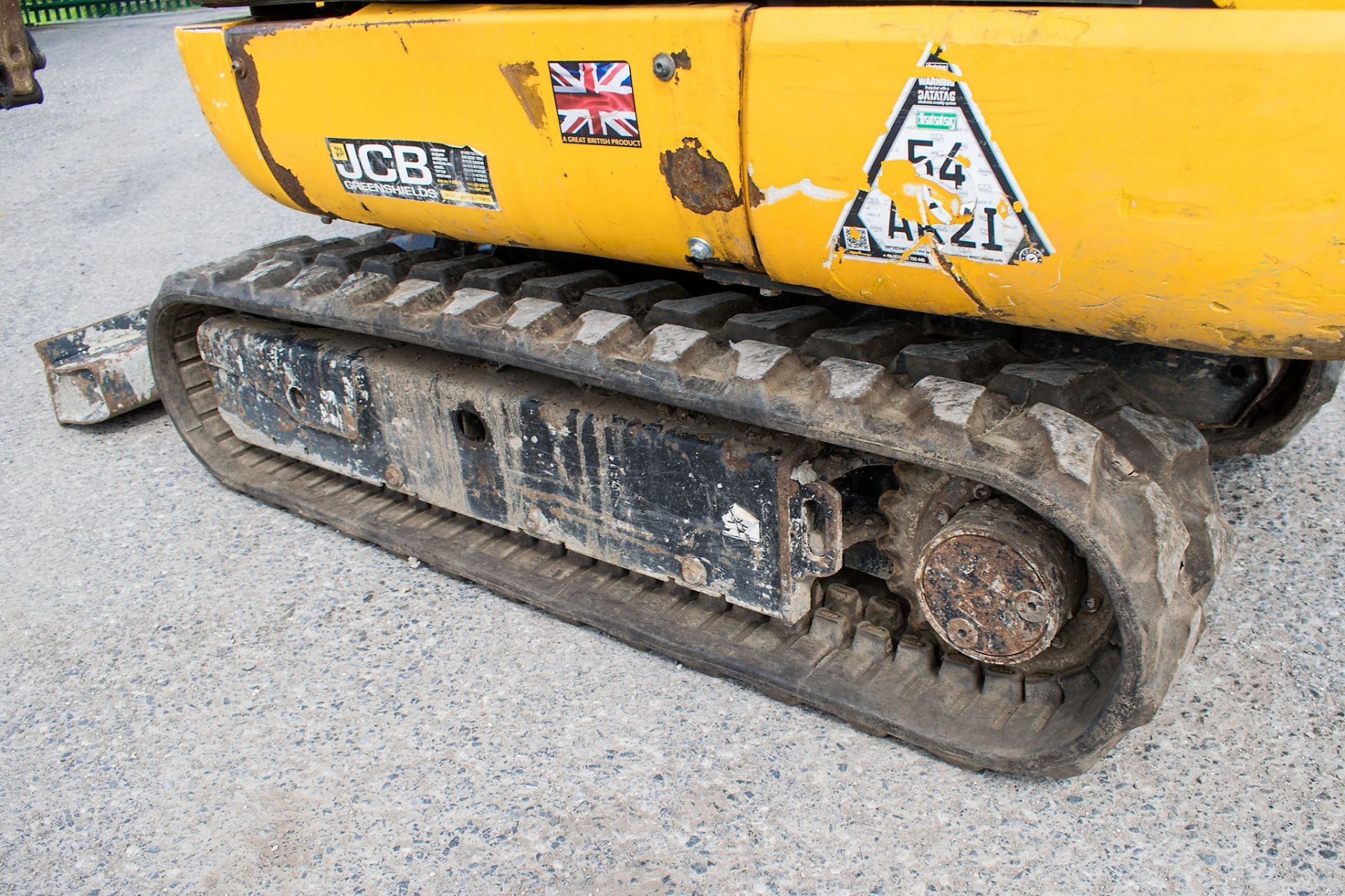 JCB 8016 CTS 1.5 tonne rubber tracked mini excavator Year: 2014 S/N: 2071575 Recorded Hours: 1971 - Image 7 of 12