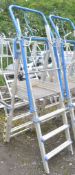 Clow aluminium step ladder/podium A707842