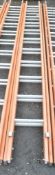 Clow double stage glass fibre framed ladder A676914