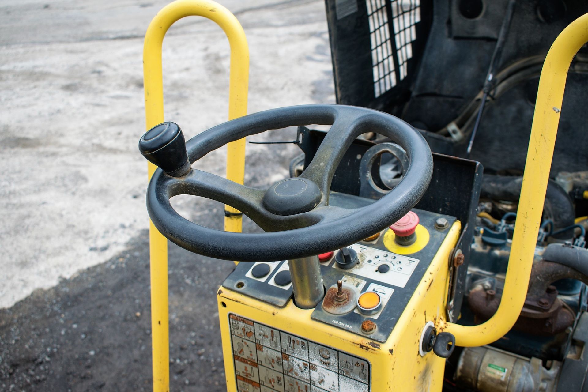 Bomag BW80 ADH-2 double drum ride on roller Year: 2007 S/N: 26895 Recorded Hours: 971 975 - Image 10 of 10