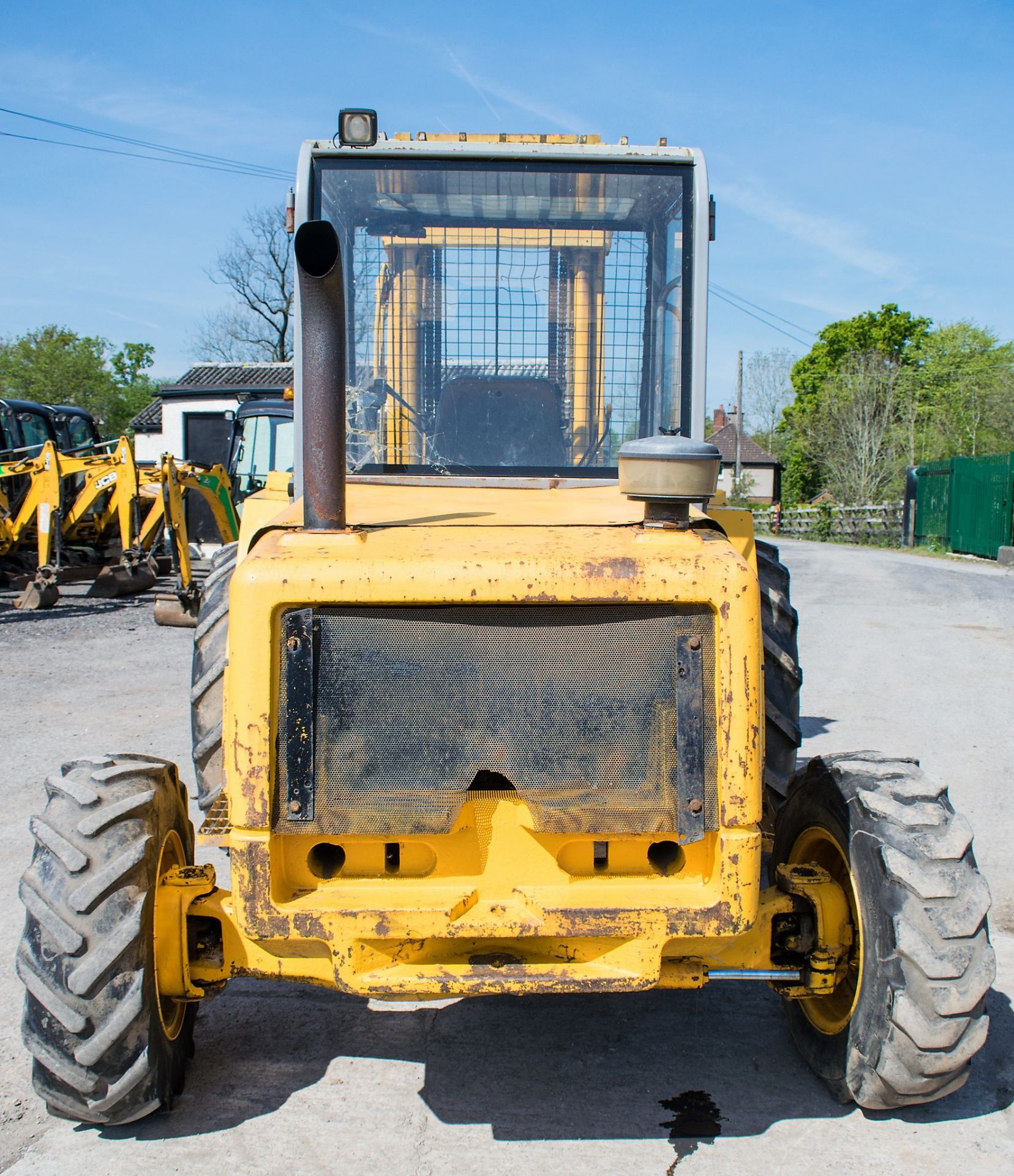 JCB 926 rough terrain fork lift truck  Year: 1989 S/N: 602113 Hours: 7698 - Image 6 of 12