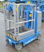 Genie Runabout GR-12 battery electric scissor lift  Year: 2015 S/N: 35891 A679473