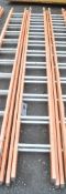 Clow double stage glass fibre framed ladder A676915