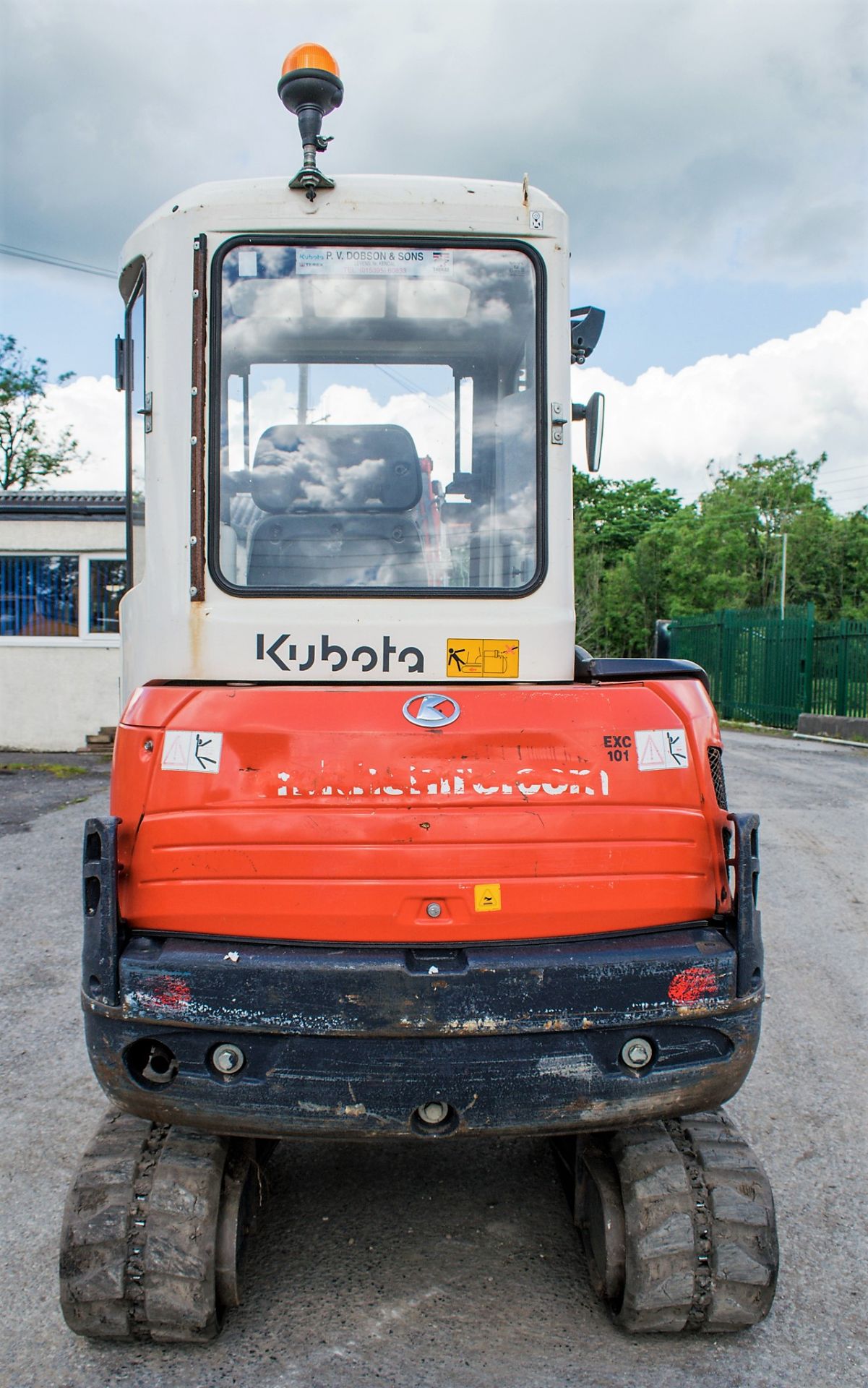 Kubota KX61-3 2.6 tonne rubber tacked mini excavator Year: 2012 S/N: 79095 Recorded Hours: 3287 - Image 6 of 12