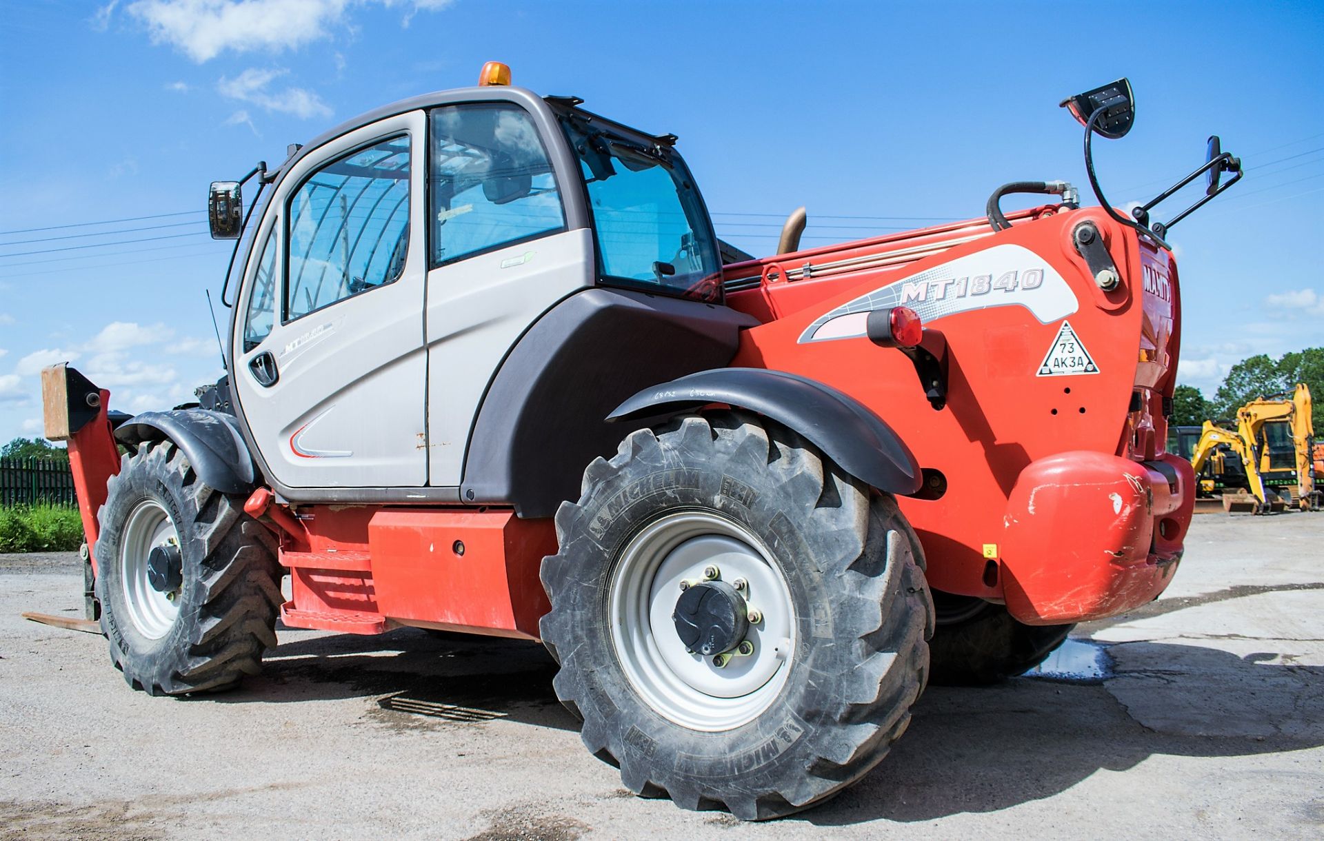 Manitou MT1840 18 metre telescopic handler Year: 2014 S/N: 934441 Recorded Hours: 1576 c/w - Image 3 of 13