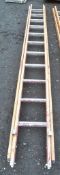 Clow double stage glass fibre framed ladder A676918