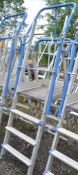 Clow aluminium step ladder/podium A707844