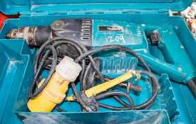 Makita 110v power drill c/w carry case A542050