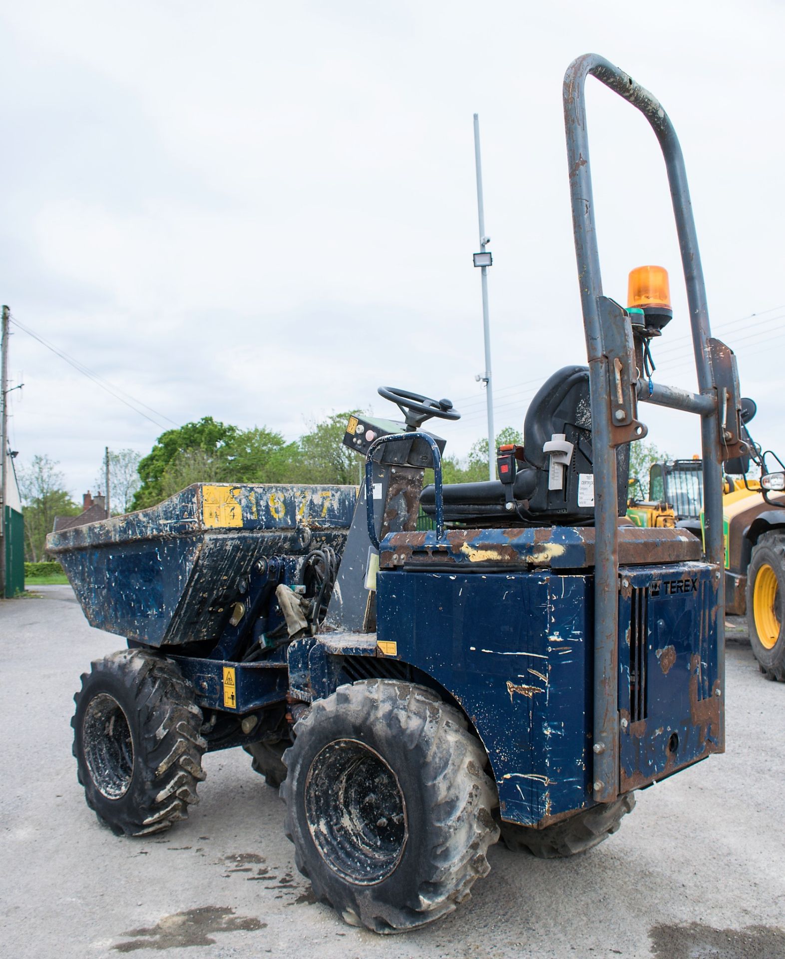 Terex HD1000 high tip dumper Year: 2008 S/N:E8  Recorded Hours:2438 D156 - Image 3 of 14