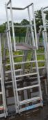 Zarges aluminium podium ladder A777931