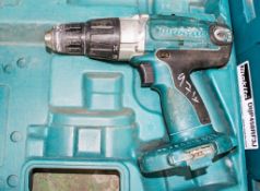 Makita cordless drill c/w carry case 12523 ** No charger or battery **