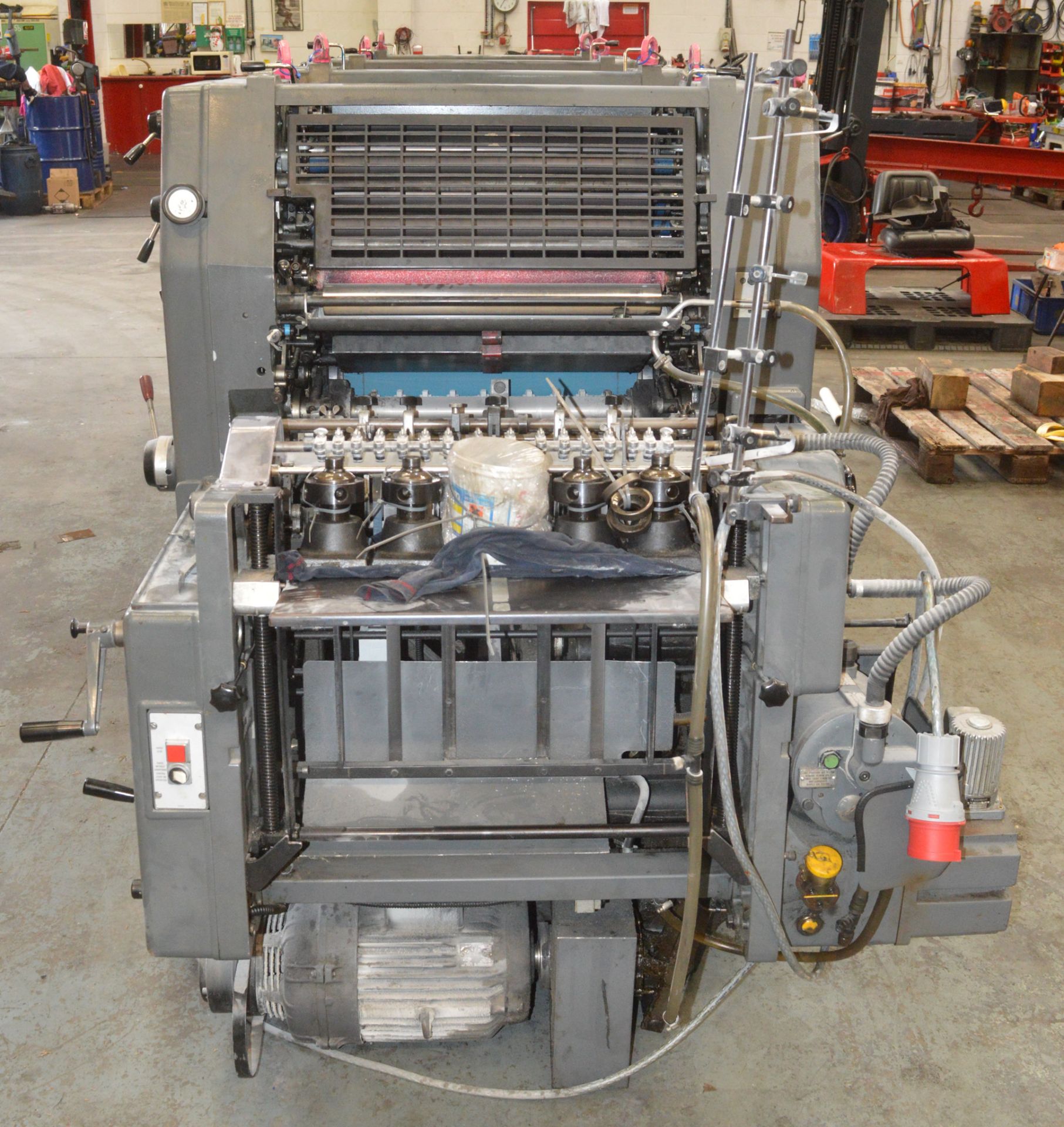 Heidelberg GTOV 4 colour printing press  Year: 1985 S/N: 684930 - Image 12 of 35