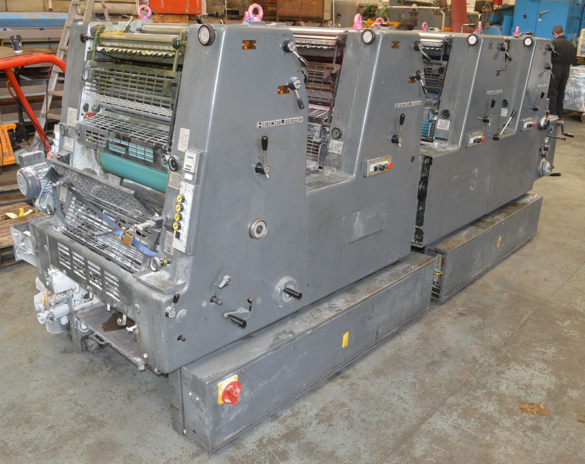 Heidelberg GTOV 4 colour printing press  Year: 1985 S/N: 684930 - Image 9 of 35