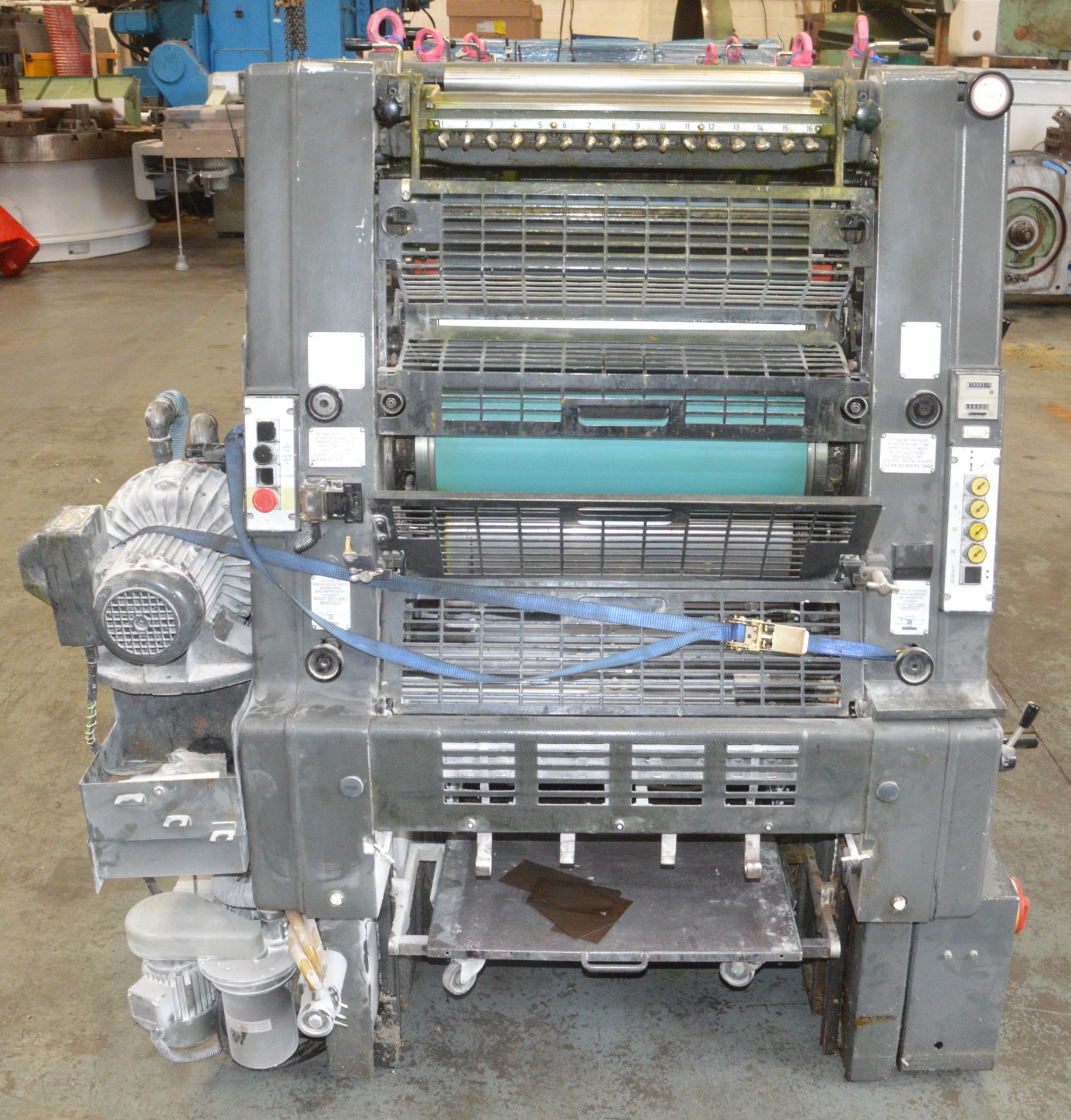 Heidelberg GTOV 4 colour printing press  Year: 1985 S/N: 684930 - Image 16 of 35