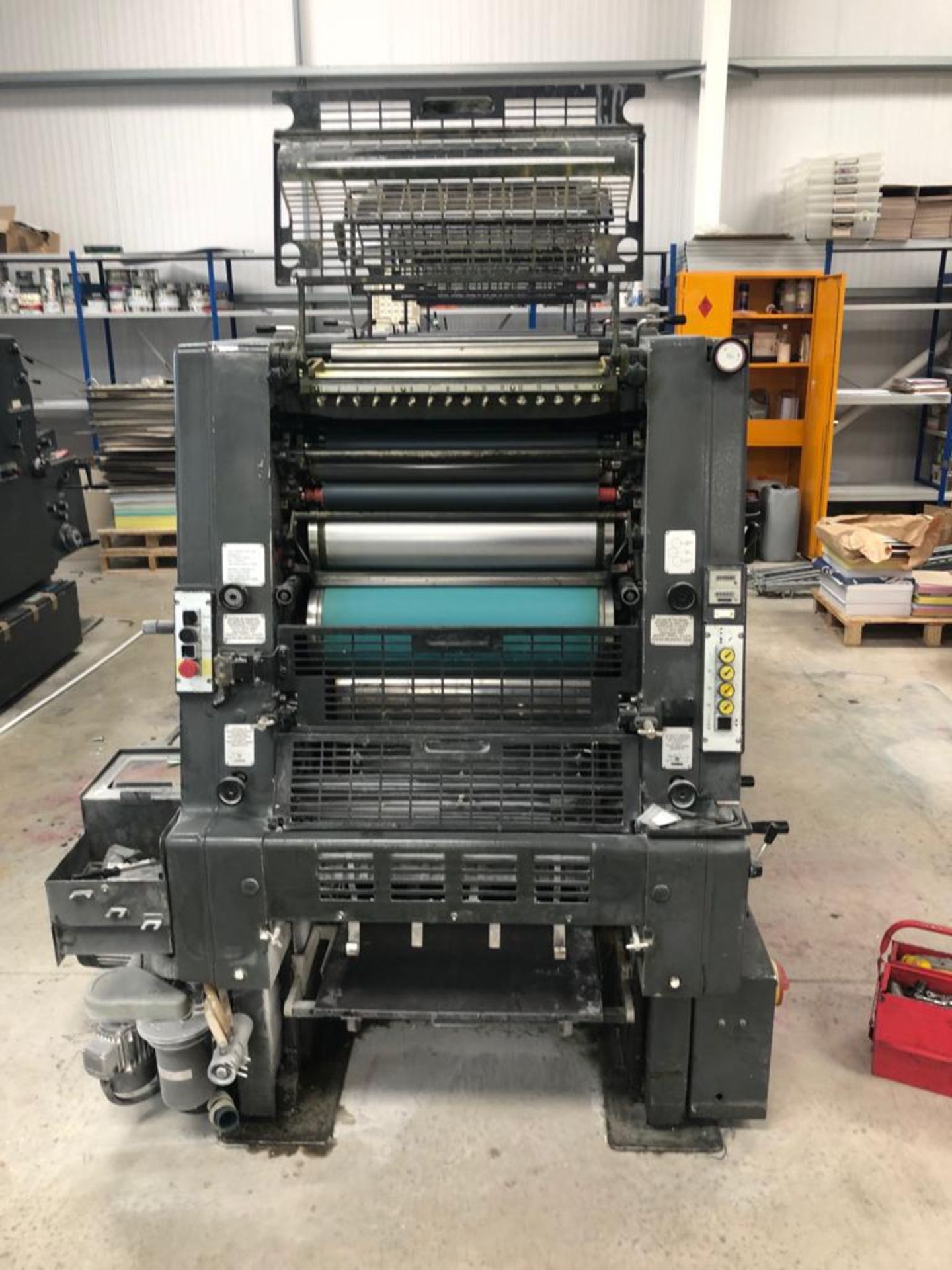 Heidelberg GTOV 4 colour printing press  Year: 1985 S/N: 684930 - Image 3 of 35