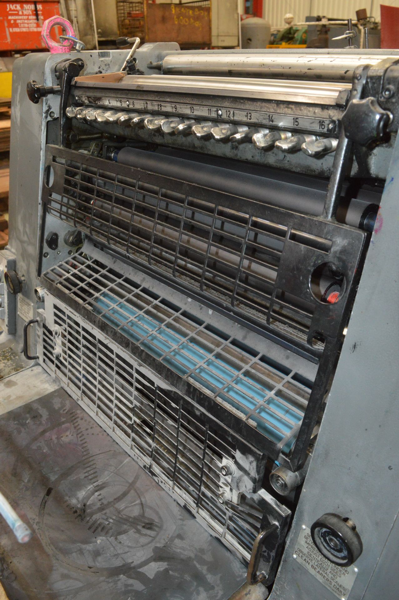 Heidelberg GTOV 4 colour printing press  Year: 1985 S/N: 684930 - Image 24 of 35