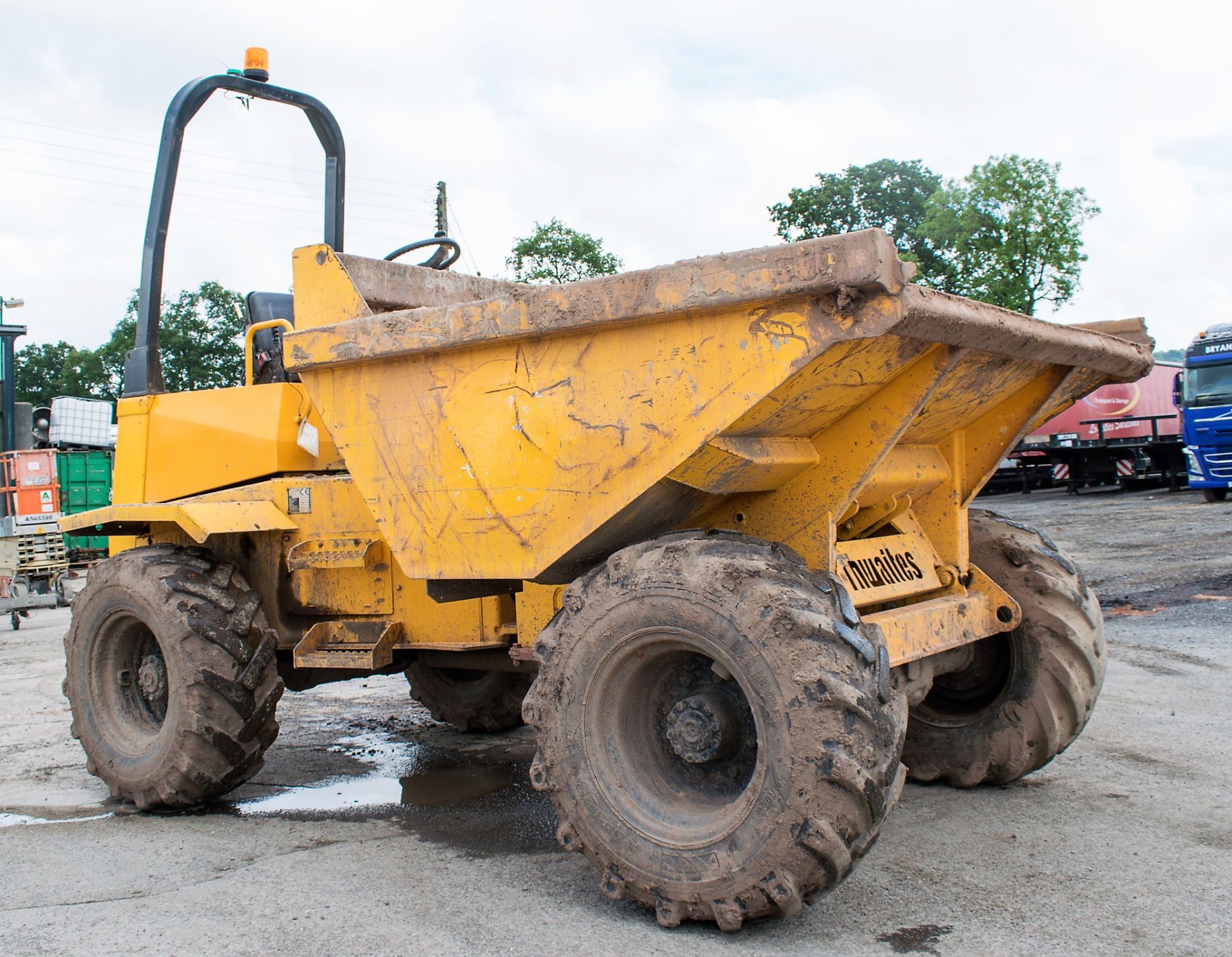 Thwaites 6 tonne straight skip dumper Year: 2005 S/N: A6968 Recorded Hours: 3505 1904 - Image 2 of 13