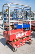 Pop-Up battery electric mobile scissor lift