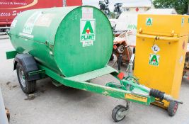 Trailer Engineering 950 litre fast tow bunded fuel bowser c/w hand pump, delivery hose & nozzle