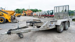 Indespension 8 ft x 4 ft tandem axle plant trailerA700273