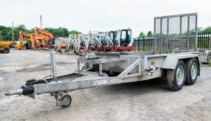 Indespension 8 ft x 4 ft tandem axle plant trailerA683023