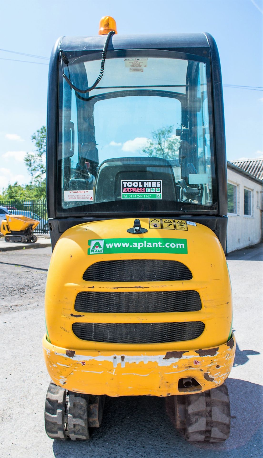 JCB 8016 CTS 1.5 tonne rubber tracked mini excavator Year: 2014 S/N: 2071574 Recorded Hours: 1396 - Image 6 of 12