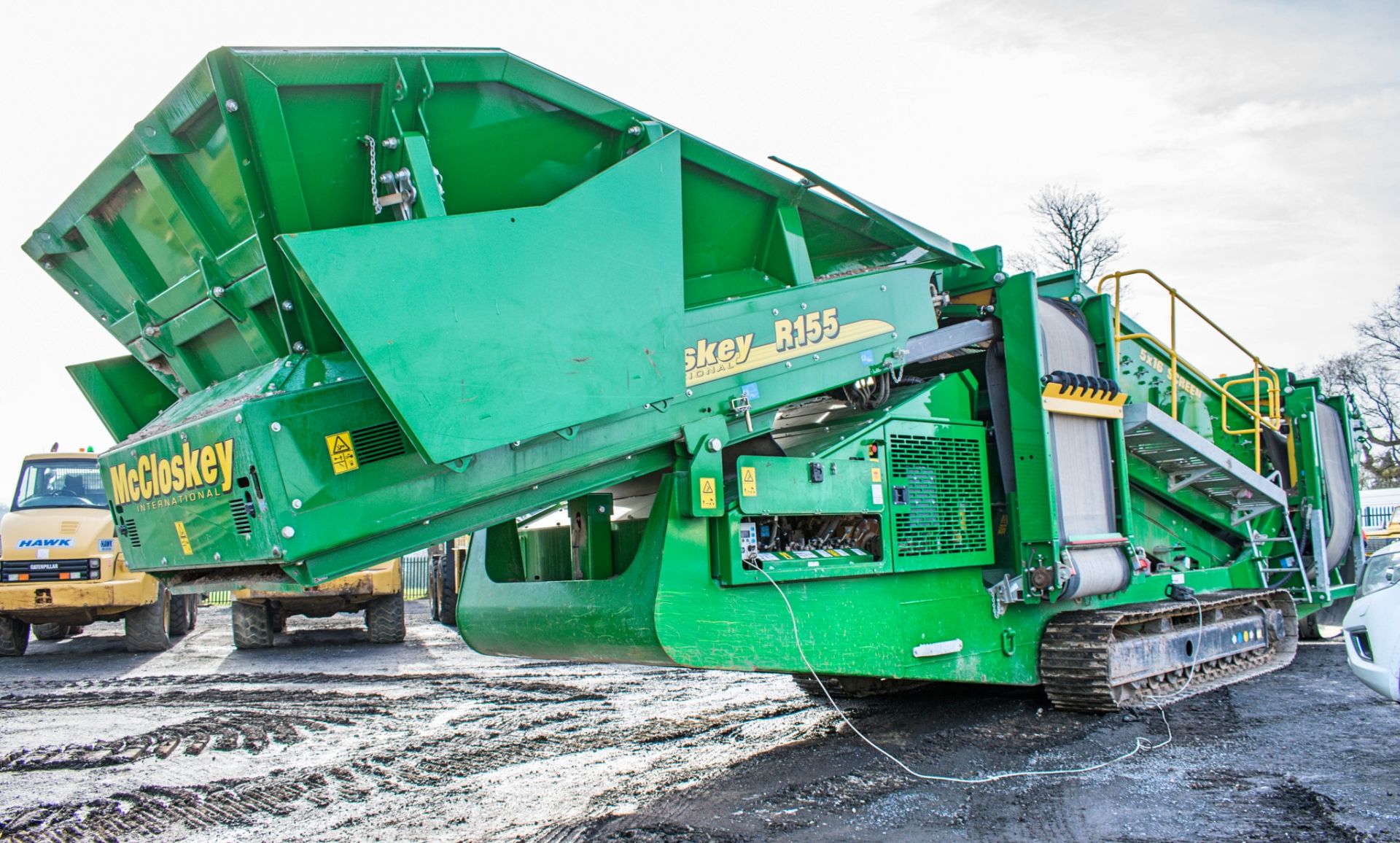 McCloskey R155 5x16 High Energy steel tracked vibrating screener Year: 2018 S/N: 74952 Recorded - Image 4 of 23