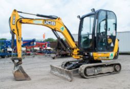 JCB 8026 2.6 tonne rubber tracked mini excavator  Year: 2013 S/N: 1779683 Recorded Hours: 1356