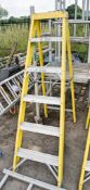 6 tread glass fibre framed step ladder A696821